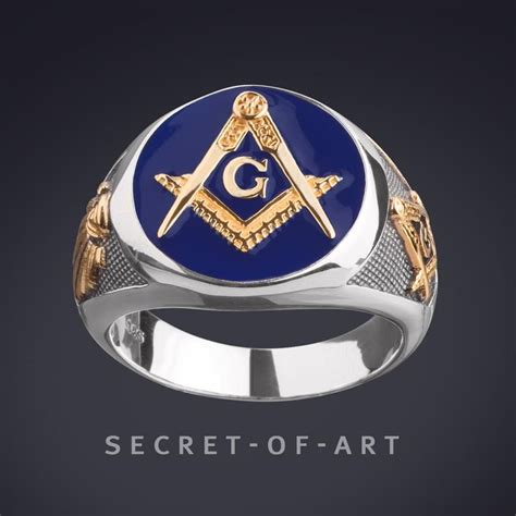 Blue Lodge Masonic Ring .